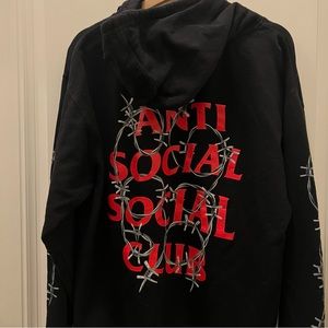 Authentic Anti social social club barbara hoodie